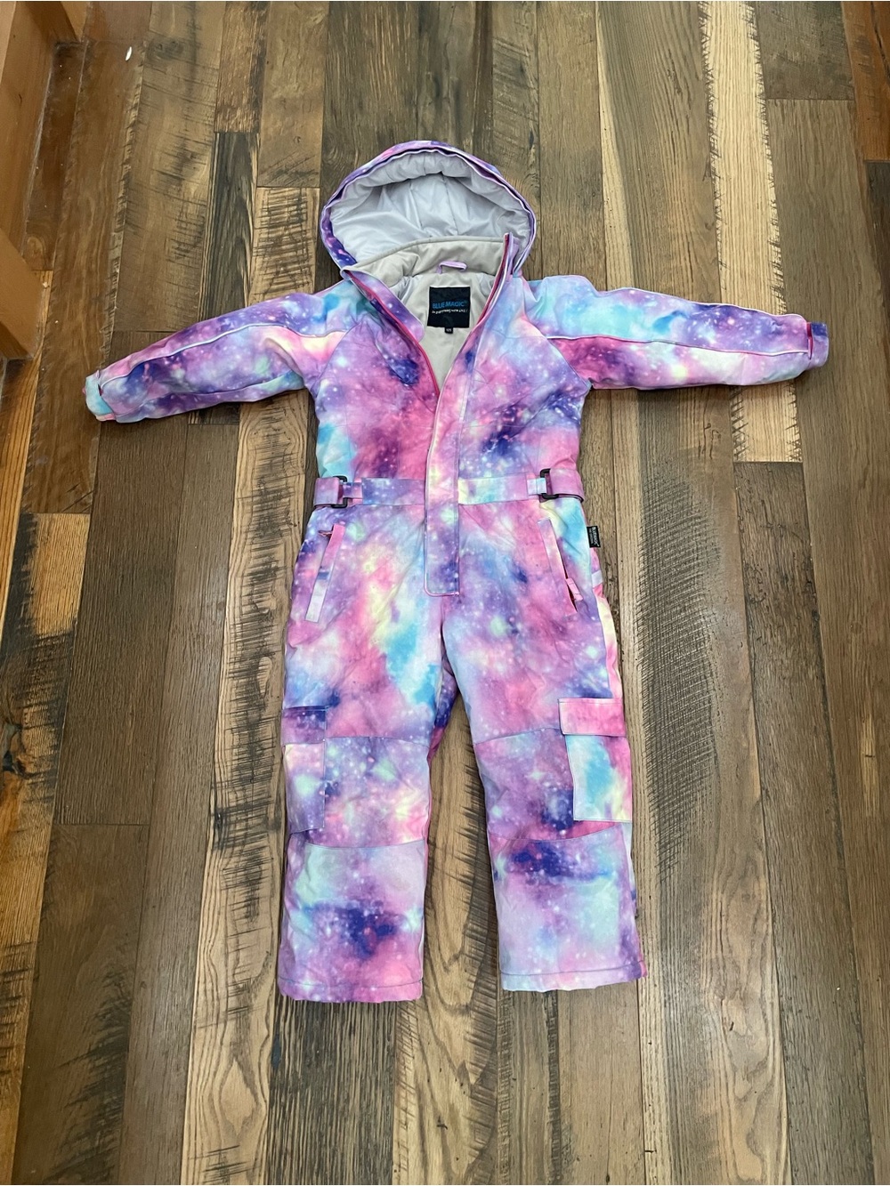 Blue Magic waterproof full body snowsuit girl 7